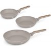 BERLINGERHAUS Súprava panvíc s titánovým povrchom 3 ks Taupe Nordic Collection BERLINGERHAUS Súprava panvíc s titánovým povrchom 3 ks Taupe Nordic Collection