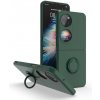 Ring Holder kryt na Huawei P50 Pocket - Army zelená Ring Holder kryt na Huawei P50 Pocket - Army zelená