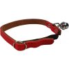 HUHUBAMBOO obojok CAT kožený 1x32 cm, červený HUHUBAMBOO obojok CAT kožený 1x32 cm, červený