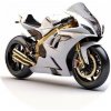 Jedlý papier cestná motorka biela 19,5 cm - PICTURE Jedlý papier cestná motorka biela 19,5 cm - PICTURE