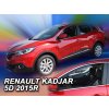 Deflektory na Renault Kadjar, 5-dverová, r.v.: 2015 -