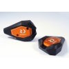RDMOTO Crash sliders RDMOTO KTM13N black polyamide with orange caps RDMOTO Crash sliders RDMOTO KTM13N black polyamide with orange caps