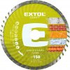 Extol Craft 108853 - Kotúč rezný diamantový Turbo, 150mm