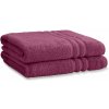 Tmavoružové froté bavlnené osušky v súprave 2 ks 90x140 cm Zero Twist – Catherine Lansfield Tmavoružové froté bavlnené osušky v súprave 2 ks 90x140 cm Zero Twist – Catherine Lansfield