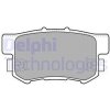 DELPHI Sada brzdových platničiek kotúčovej brzdy LP1507 DELPHI Sada brzdových platničiek kotúčovej brzdy LP1507