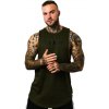Pánske tielko GymBeam Cut Off Military Green M Pánske tielko GymBeam Cut Off Military Green M