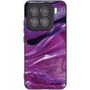 Picasee silikónový čierny obal pre Xiaomi 15 - Purple glitter Picasee silikónový čierny obal pre Xiaomi 15 - Purple glitter