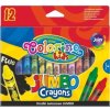 Colorino Kids farebné voskovky Jumbo 12 ks