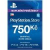 Sony PlayStation - Network Card 750CZK Sony PlayStation - Network Card 750CZK