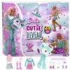 Mattel BARBIE Adventný kalendár s bábikou Cutie Reveal Mattel BARBIE Adventný kalendár s bábikou Cutie Reveal