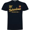 Superfutbal Pánske tričko Barcelona, čierna Veľkosť: XXXL Superfutbal Pánske tričko Barcelona, čierna Veľkosť: XXXL