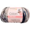 Vlna na pletenie SCHACHENMAYR COLORI 00083 modrá sivá čierna Vlna na pletenie SCHACHENMAYR COLORI 00083 modrá sivá čierna