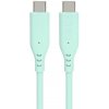 PremiumCord silikonový USB-C 60W, tyrkysový, 1.5m ku31sa15t PremiumCord silikonový USB-C 60W, tyrkysový, 1.5m ku31sa15t
