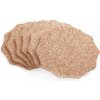 Makro 31262 - Podložka korok 10cm rozetka 6ks Makro 31262 - Podložka korok 10cm rozetka 6ks