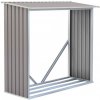 Prístrešok na drevo G21 WOH 136 - 182 x 75 cm, sivý Prístrešok na drevo G21 WOH 136 - 182 x 75 cm, sivý