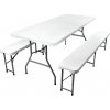 Gardlov 3257 Pivný set plastový skladací 180 cm biela Gardlov 3257 Pivný set plastový skladací 180 cm biela