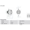 BOSCH Alternátor 0986042911 BOSCH Alternátor 0986042911