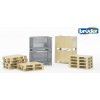 Bruder 2415 Logistická súprava - palety a debny Bruder 2415 Logistická súprava - palety a debny