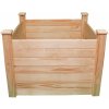 LanitPlast Holzkiste natur vyvýšený záhon 104 x 77 x 62cm