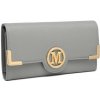Miss Lulu Peňaženka - koženková s logom sivá Miss Lulu Peňaženka - koženková s logom sivá