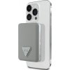 Power Bank Guess Grained Triangle 5000mAh 15W USB-C MagSafe indukčný béžový (GUPB5FPGTSPSE) Power Bank Guess Grained Triangle 5000mAh 15W USB-C MagSafe indukčný béžový (GUPB5FPGTSPSE)