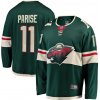Fanatics Dres Minnesota Wild #11 Zach Parise Breakaway Alternate Jersey
