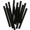 Metro Professional Slamky papierové 8 mm/24 cm, čierne Metro Professional Slamky papierové 8 mm/24 cm, čierne