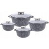 KOMPLET MARMOROVÝCH HRNCOV KERAMICKÝ SIVÝ 8 KS SIVÝ KOMPLET MARMOROVÝCH HRNCOV KERAMICKÝ SIVÝ 8 KS SIVÝ