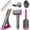 SUŠIČ VLASOV SADA MALÝ KADERNÍK ŽEHLIČKA NA VLASY BATÉRIE KOZMETICKÝ SALÓN WOOPIE SUŠIČ VLASOV SADA MALÝ KADERNÍK ŽEHLIČKA NA VLASY BATÉRIE KOZMETICKÝ SALÓN WOOPIE