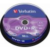 VERBATIM DVD+R(10-Pack)Spindle/General Retail/16x/4.7GB VERBATIM DVD+R(10-Pack)Spindle/General Retail/16x/4.7GB