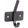 Walteco Vešiak 60x83x40mm, nerez, čierny , 8619 Walteco Vešiak 60x83x40mm, nerez, čierny , 8619