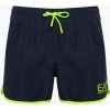 EA7 Emporio Armani Water Sports Core Piping blu navy/fluo lime