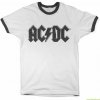 AC/DC Black Logo Retro Ringer (tričko) AC/DC Black Logo Retro Ringer (tričko)