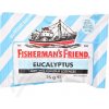 Fishermans Friend cukríky dia eukalyptus/modré 25 g Fishermans Friend cukríky dia eukalyptus/modré 25 g