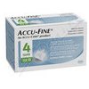 Accu-Fine jehly do inzulínového pera 32Gx4mm 100ks Accu-Fine jehly do inzulínového pera 32Gx4mm 100ks