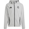 Adidas Bunda REAL MADRID Vis Tech Travel šedé velikost: XXL Adidas Bunda REAL MADRID Vis Tech Travel šedé velikost: XXL