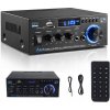 DIGITÁLNY ZOSILŇOVAČ ZVUKU STEREO BT 5.0 HIFI AUDIO PREHRÁVAČ 40W + 40W DIGITÁLNY ZOSILŇOVAČ ZVUKU STEREO BT 5.0 HIFI AUDIO PREHRÁVAČ 40W + 40W