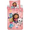 Jerry Fabrics bielizeň Gabby's Dollhouse 02 140x200 70x90 Jerry Fabrics bielizeň Gabby's Dollhouse 02 140x200 70x90