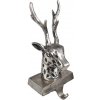 Clayre & Eef Strieborný antik kovový háčik na pančuchu - 12*7*28 cm - Clayre & Eef Clayre & Eef Strieborný antik kovový háčik na pančuchu - 12*7*28 cm - Clayre & Eef