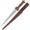 Hanwei Paul Chen Raný skotský Highland Dirk s dřevěnou rukojetí a koženou pochvou - Outlet Hanwei Paul Chen Raný skotský Highland Dirk s dřevěnou rukojetí a koženou pochvou - Outlet