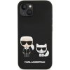 Karl Lagerfeld MagSafe Liquid Silicone Karl a Choupette iPhone 14 Plus, čierne Karl Lagerfeld MagSafe Liquid Silicone Karl a Choupette iPhone 14 Plus, čierne