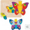 Vícevrstvé puzzle Motýl Vícevrstvé puzzle Motýl
