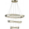 Krištáľové svietidlo SearchLight Lux&Belle závesný LED luster 10598-3SB Krištáľové svietidlo SearchLight Lux&Belle závesný LED luster 10598-3SB