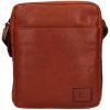 Lagen Pánska kožená crossbody taška 290602 COGNAC Lagen Pánska kožená crossbody taška 290602 COGNAC