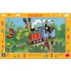 Dino Puzzle Krtko a lokomotíva 15 dielikov Dino Puzzle Krtko a lokomotíva 15 dielikov