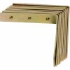 Nábytkový uholník 80 mm x 80 mm x 18 mm žlto pozinkovaný, 8 ks Nábytkový uholník 80 mm x 80 mm x 18 mm žlto pozinkovaný, 8 ks