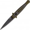 Kershaw AUTO LAUNCH 8 STILETTO - ALUM OLV/BLK K-7150OLBLK Kershaw AUTO LAUNCH 8 STILETTO - ALUM OLV/BLK K-7150OLBLK