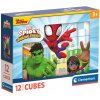 Clementoni - Obrázkové kocky - Spidey a jeho úžasní priatelia 12 kociek Clementoni - Obrázkové kocky - Spidey a jeho úžasní priatelia 12 kociek