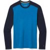 Smartwool merino 250 Baselayer Crew neptune blue heather deep navy