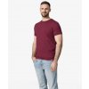 Pánske tričko slim fit CityZen DAVOS bordová L Pánske tričko slim fit CityZen DAVOS bordová L